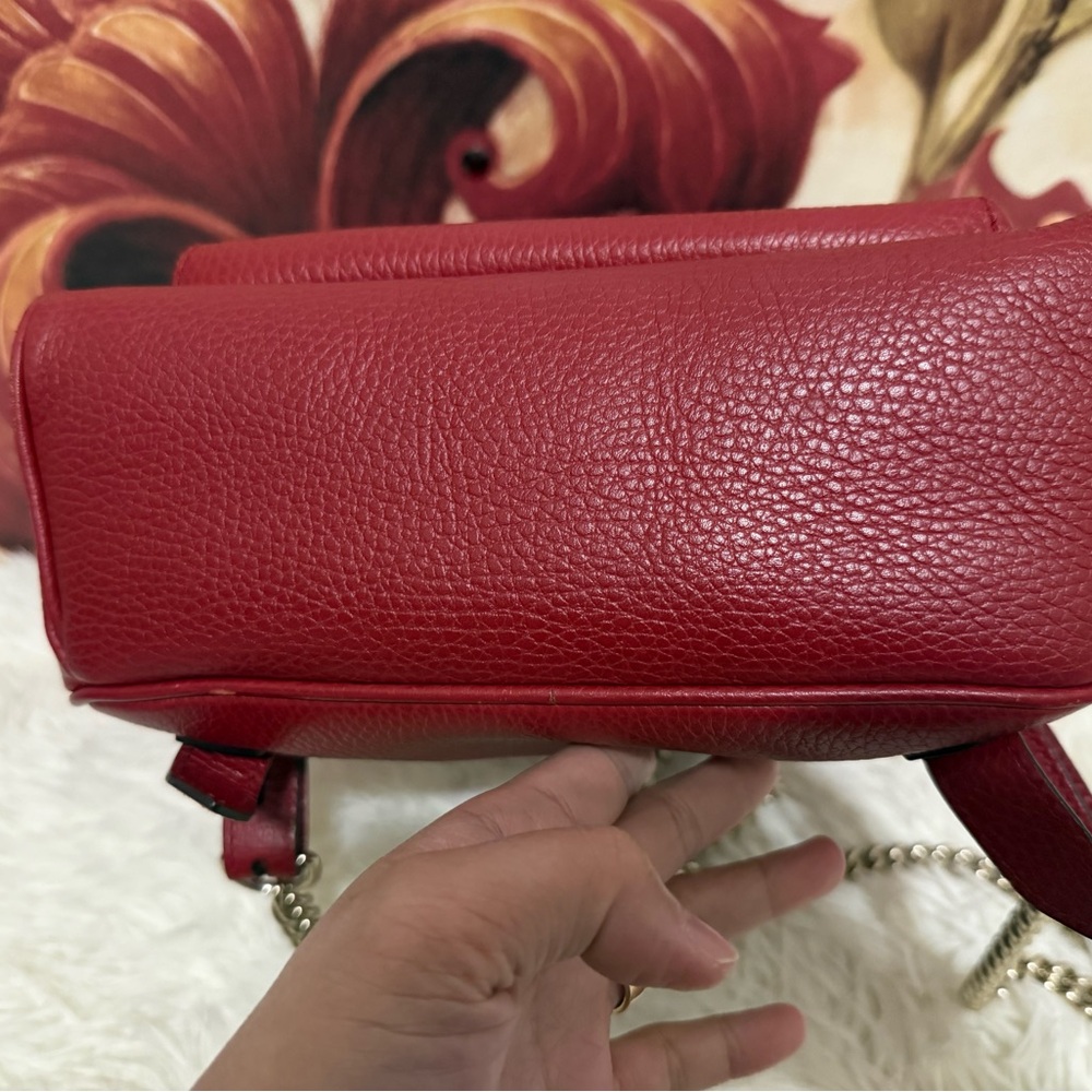 Gucci Soho Leather Chain Backpack - Picture 6 of 15